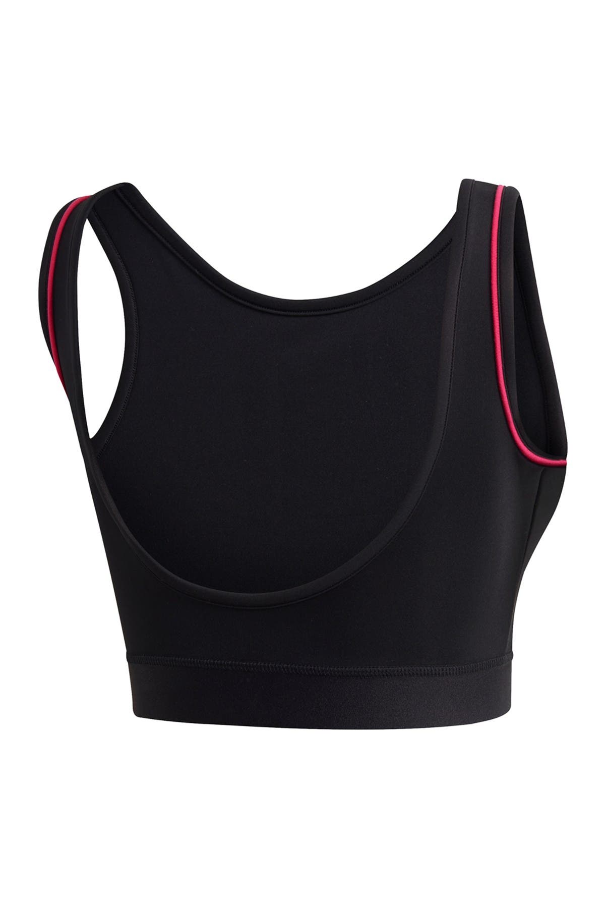 scoop back sports bra