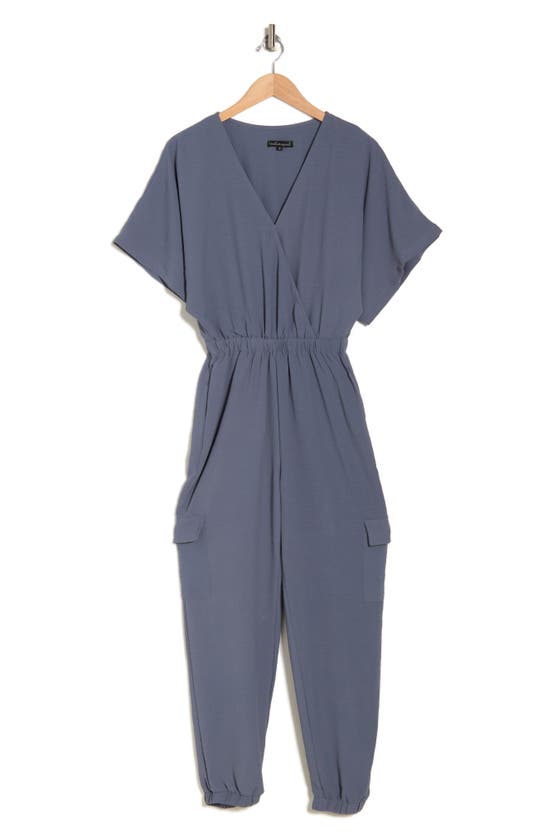 Wishlist V-neck Jumpsuit In G Denim