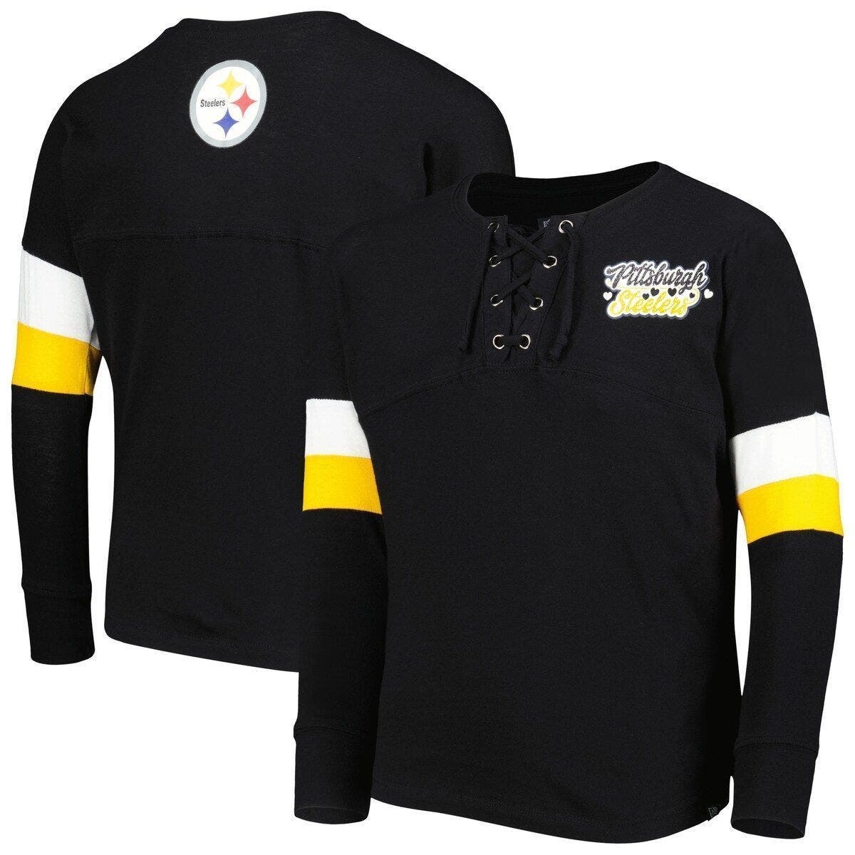 youth steelers long sleeve shirt