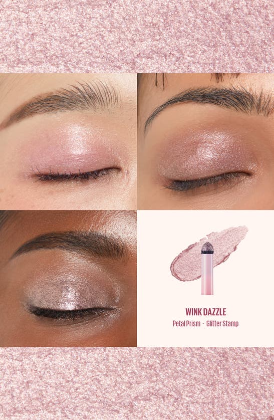 Kaja Wink Dazzle Eyeshadow & Glitter Multi Stick In Petal Prism