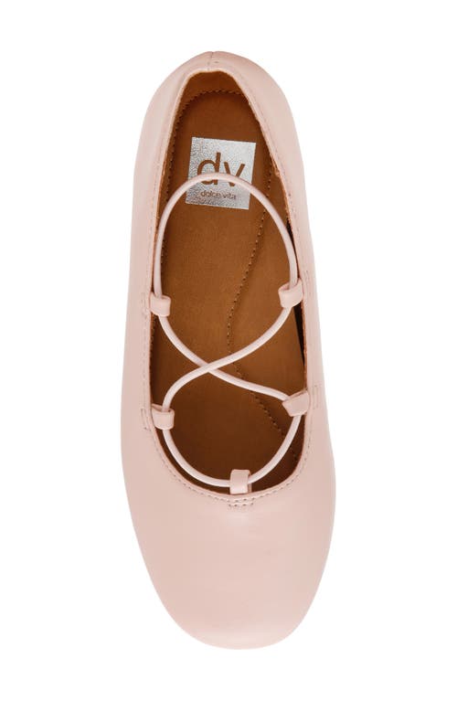 Shop Dolce Vita Dv By Kids' Brewster Ballerina Flat In Pink