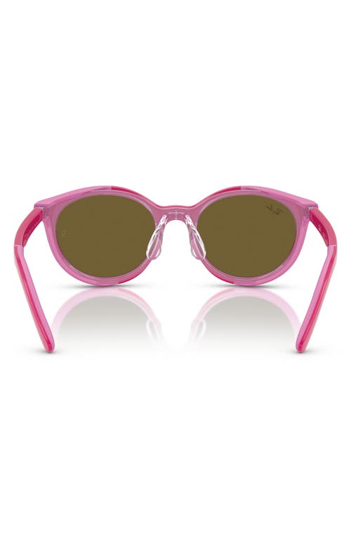 Shop Ray Ban Ray-ban Kids' 47mm Phantos Clip-on Frames In Pink