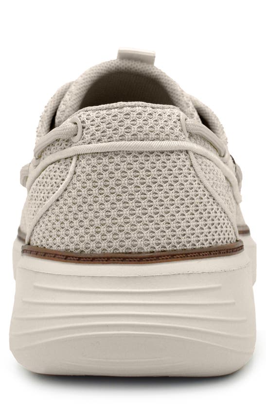 Delo Go Green Slip-on Boat Shoe In Beige