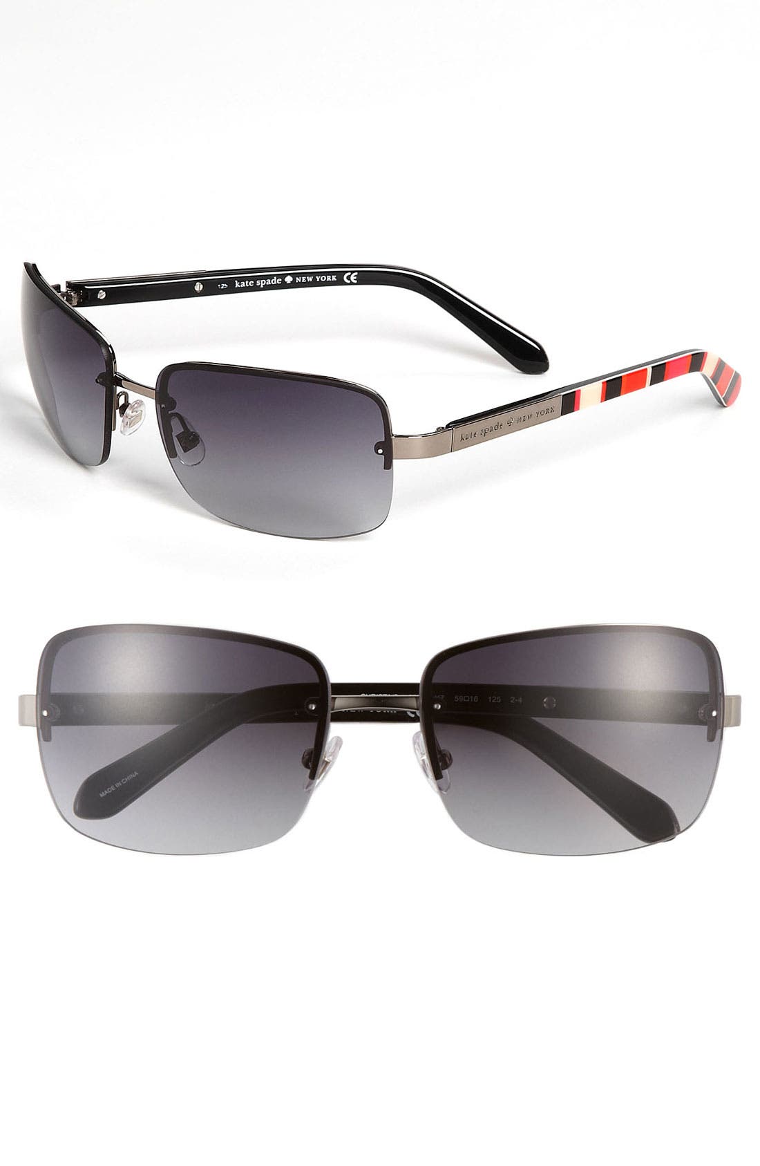 kate spade new york 'christa' 59mm rimless sunglasses Nordstrom