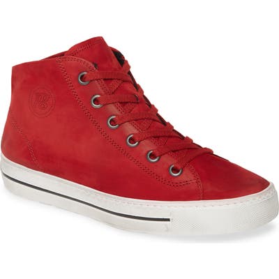 Paul Green Calissa Sport High Top Sneaker, US / 6.5UK - Red