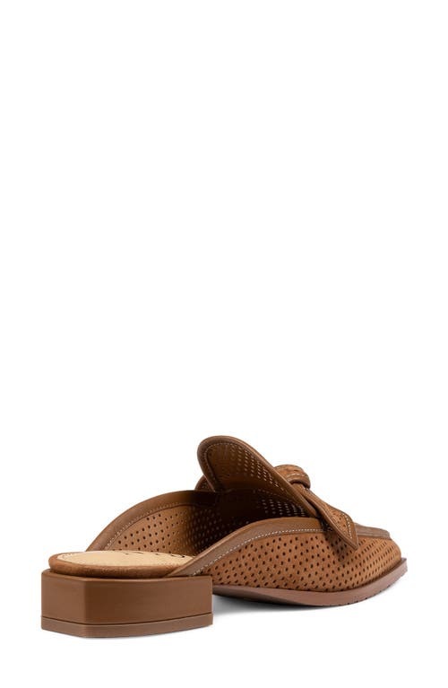 Shop Nydj Tillie Mule In Cognac