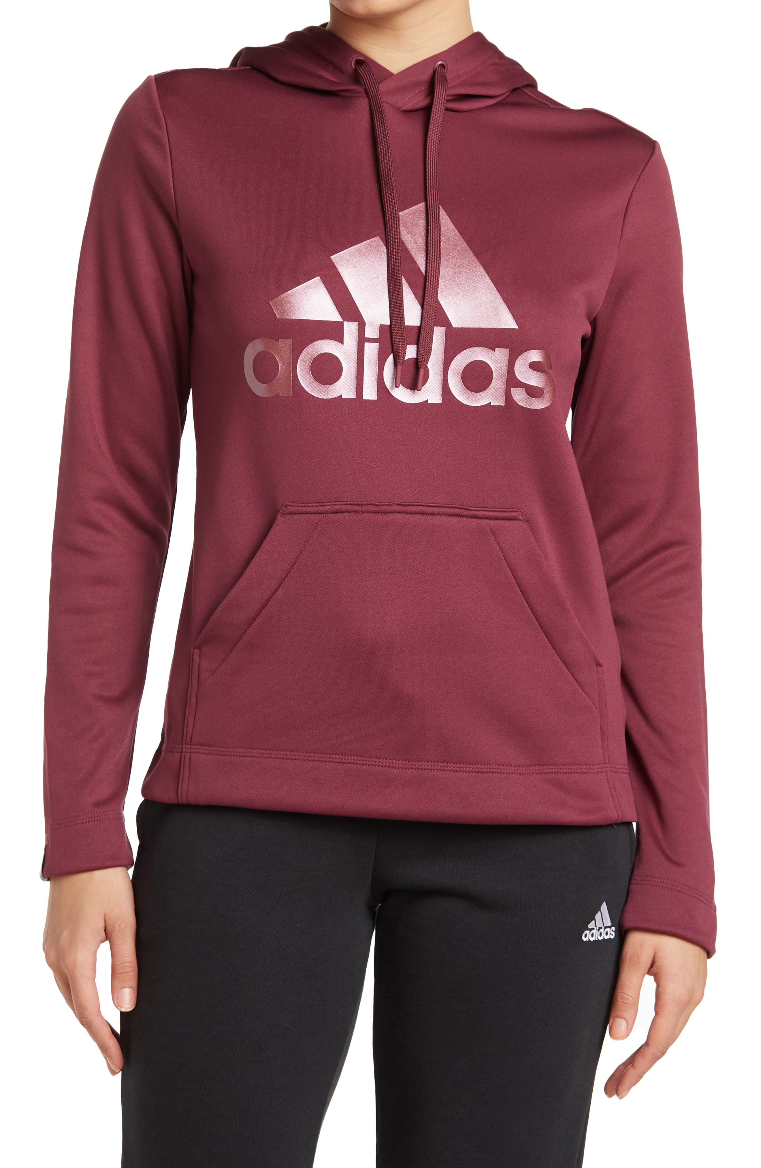 adidas Badge of Sport Pullover Hoodie 