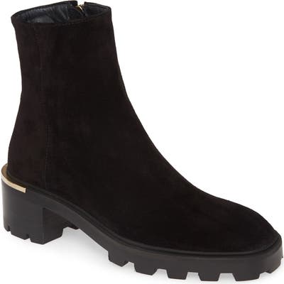 Jimmy Choo Melodie Suede Ankle Boot, Black
