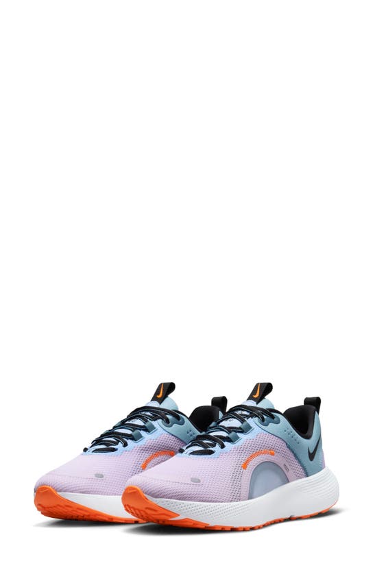 Nike React Escape Run 2 Running Shoe In Black/ Marine/ Blue
