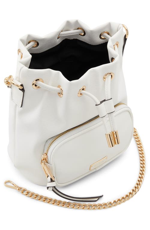 Shop Aldo Jadzia Bucket Bag In White