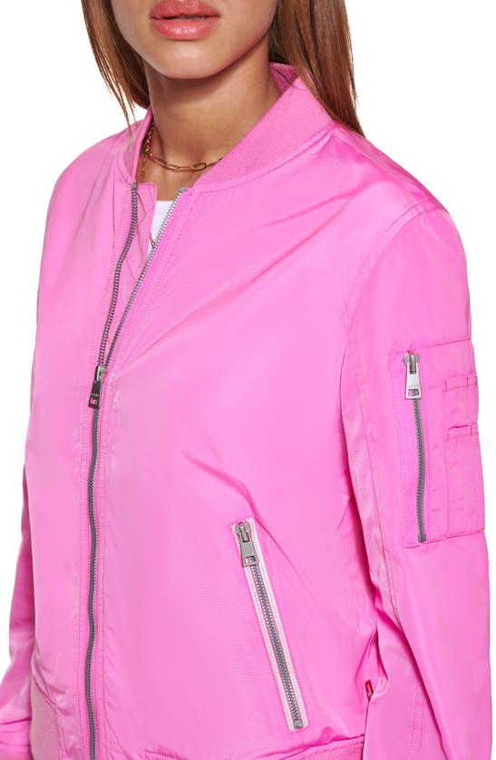LEVI'S® LEVI'S MA-1 SATIN BOMBER JACKET