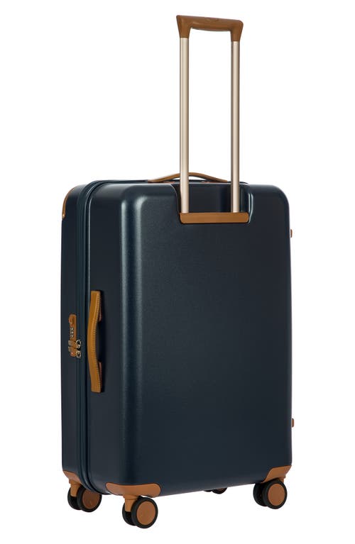 Shop Bric's Amalfi 27" Spinner Suitcase In Blue/tan