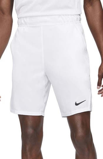 Nike Court Dri-fit Victory Athletic Shorts In White