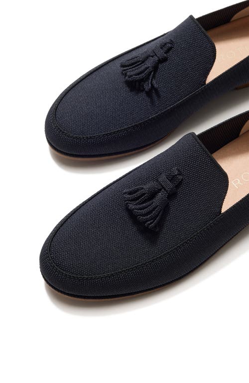 Rothys Rothy's The Ravello Tassel Loafer In Black