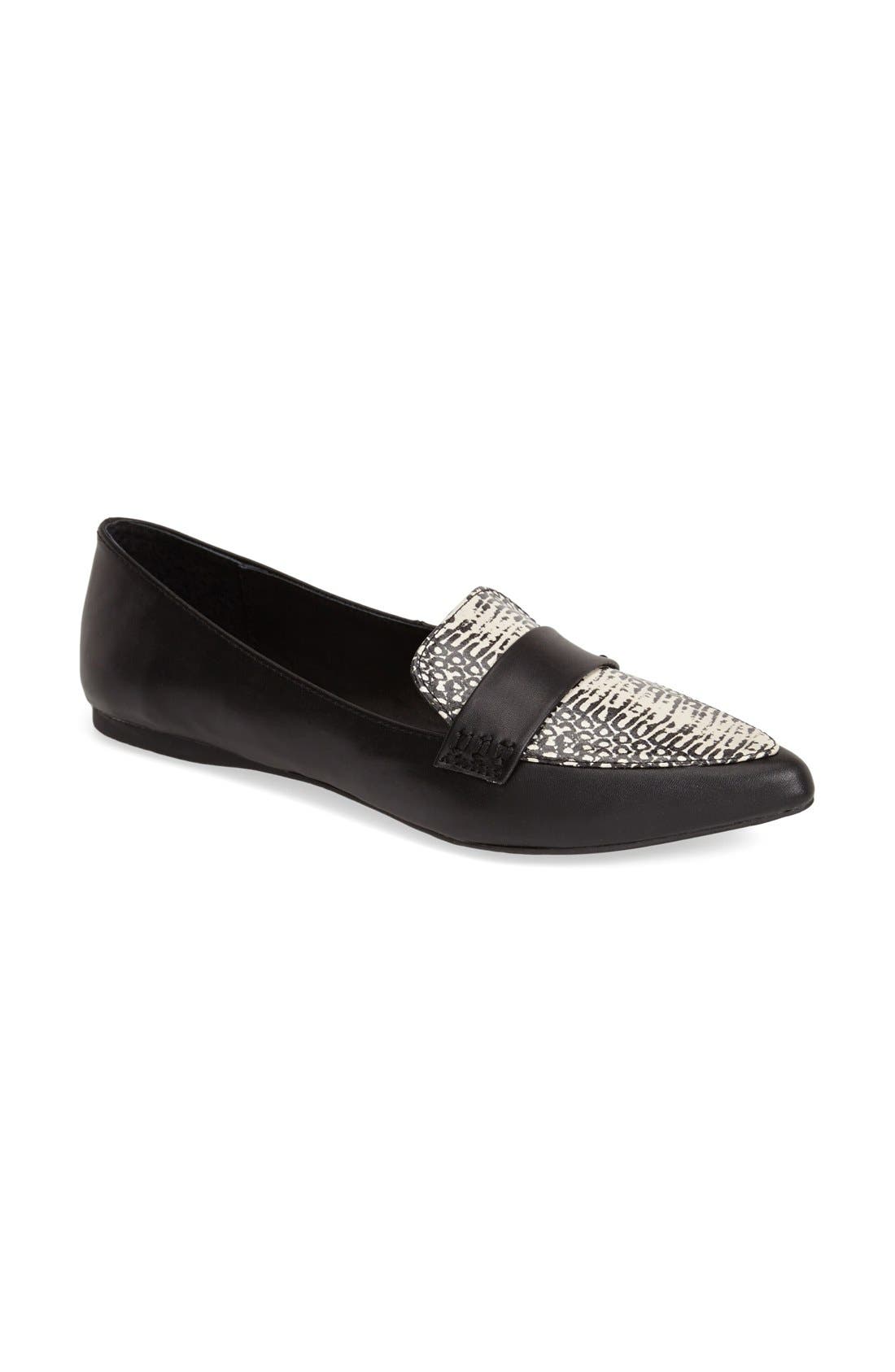 steve madden snake loafers