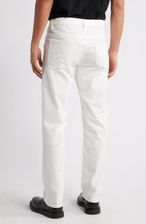 Frame The Straight Leg Jeans In Off White
