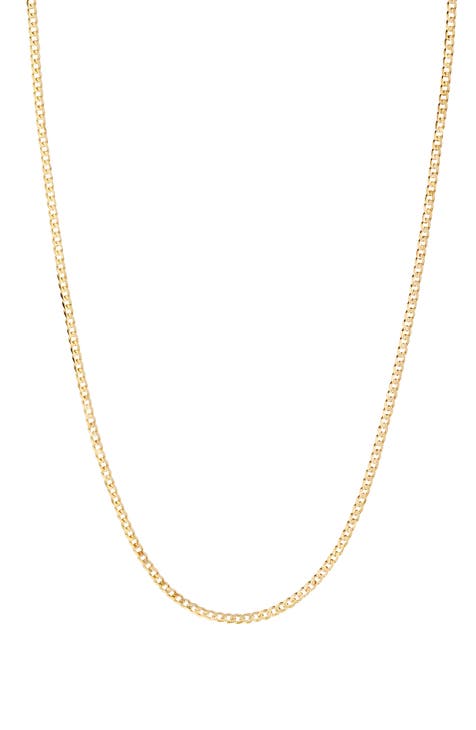 Saffi Curb Chain Necklace