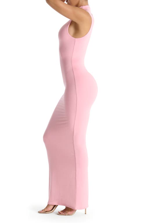 Shop Naked Wardrobe Bae-sic Sleeveless Dress In Pink