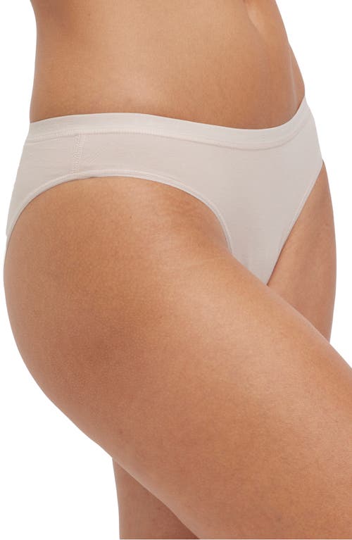 Shop Falke Daily Climate Cotton Blend Bikini Briefs In Oatmeal