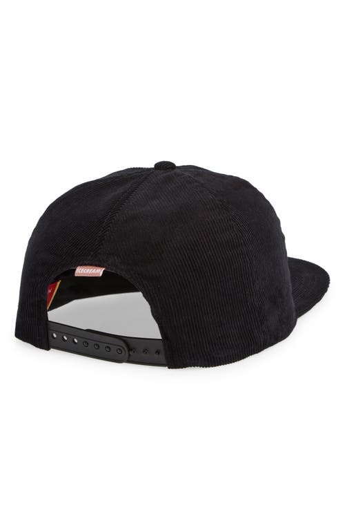 Shop Icecream Breezy Snapback Baseball Cap In Black