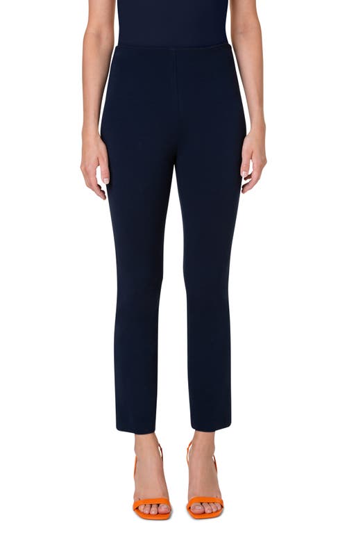 Cindy Bootcut Jersey Pants in Navy