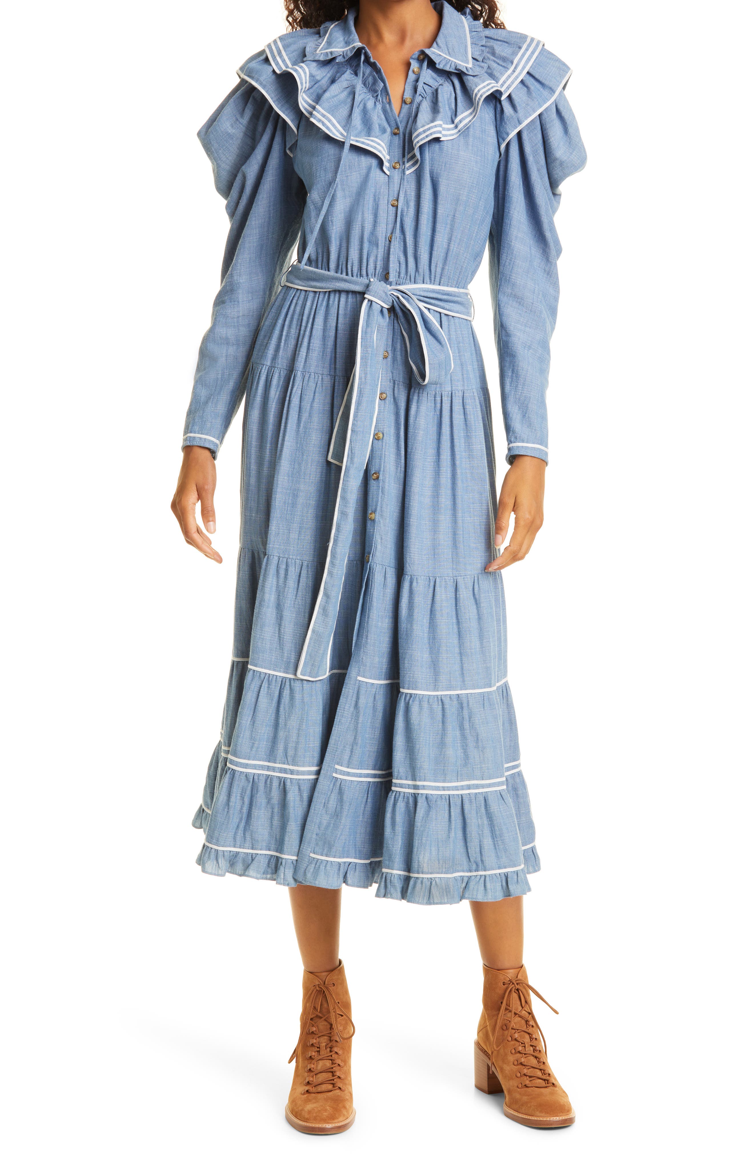 ulla johnson long dress