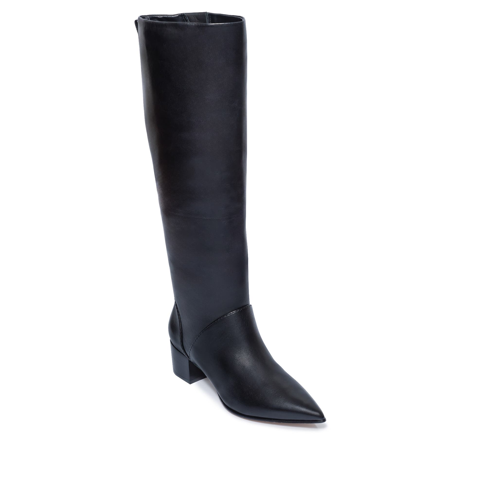 Bernardo Footwear Milano Knee-High Pointed Toe Boot in Black 