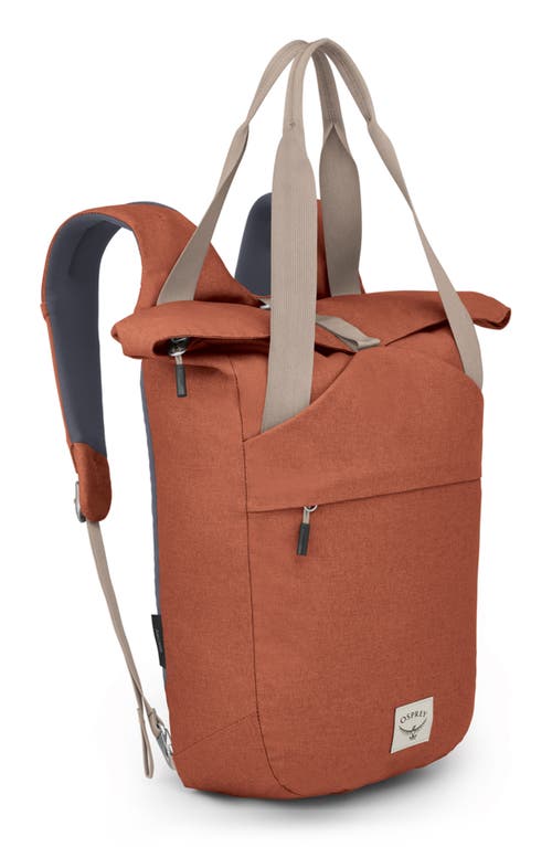 Shop Osprey Arcane Tote Pack In Porcelain Orange Heather