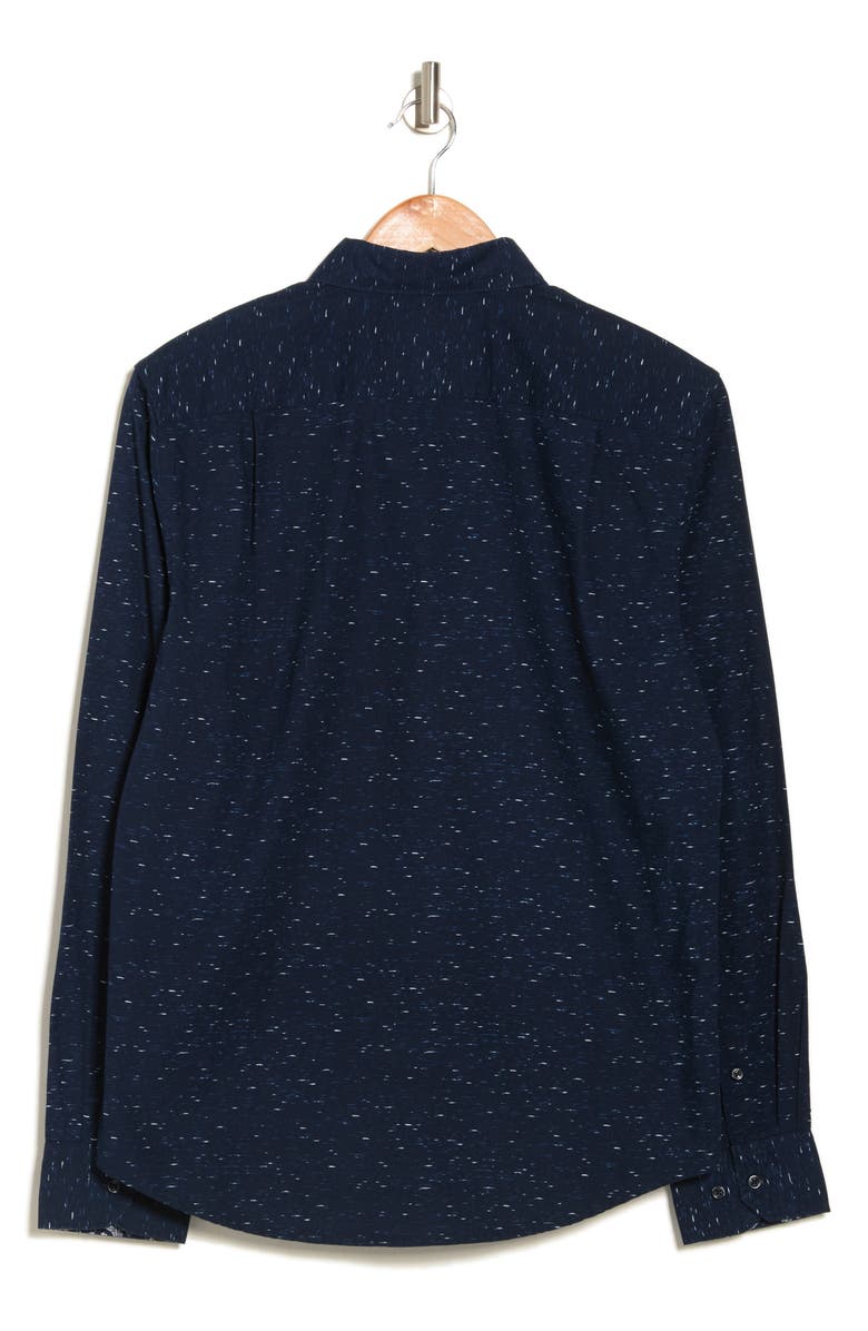 DENIM AND FLOWER Space Dye Long Sleeve Shirt Nordstromrack