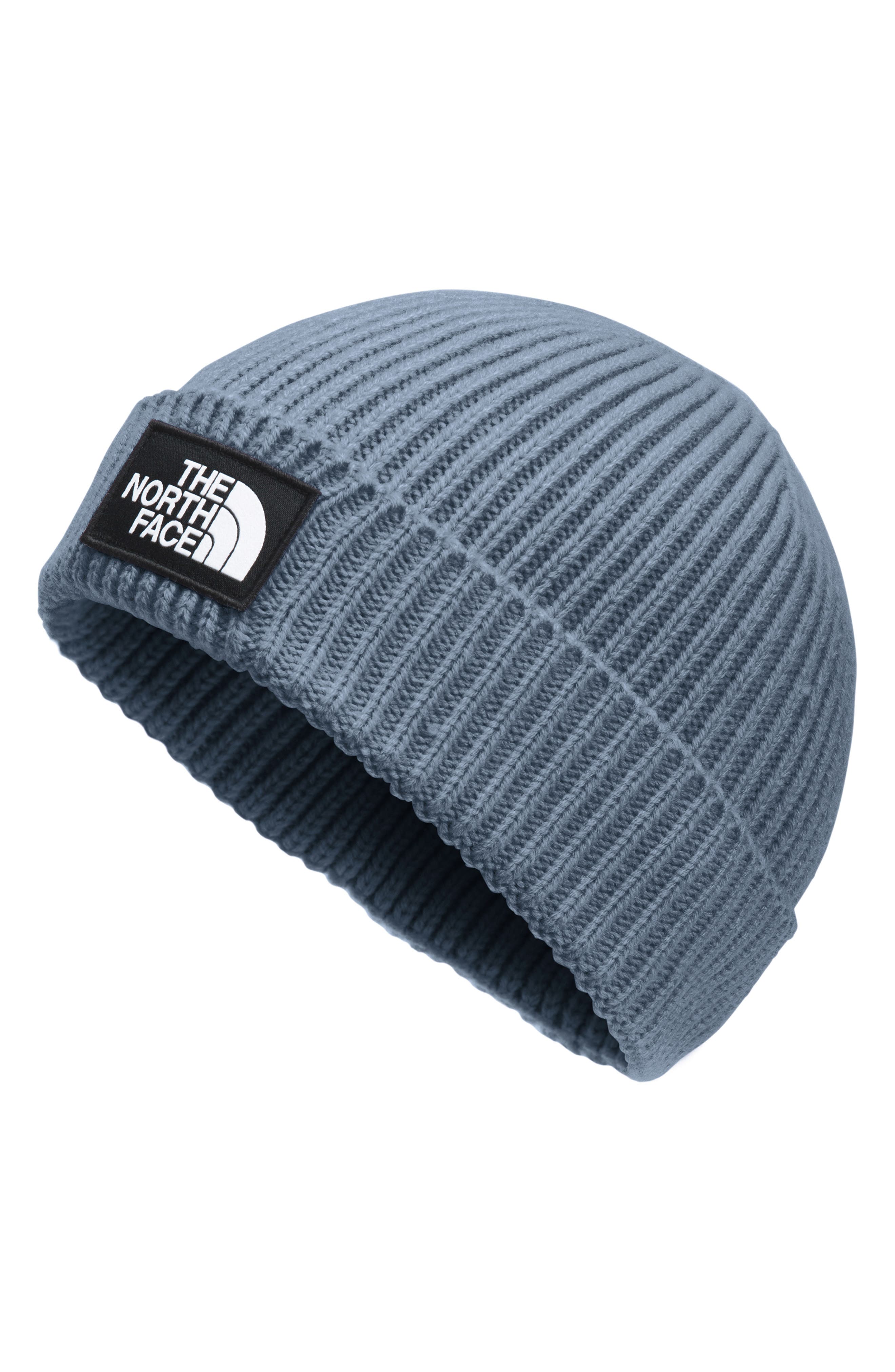 The North Face Logo Box Cuffed Beanie 