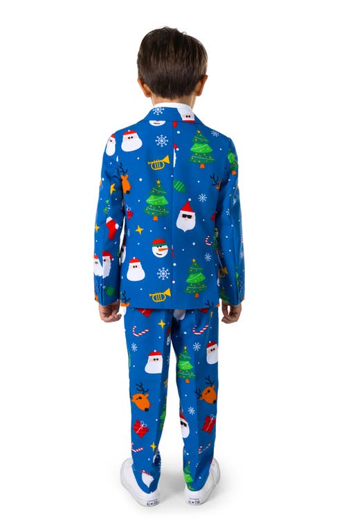 Shop Opposuits Kids' Festivity Two-piece Suit With Tie In Blue