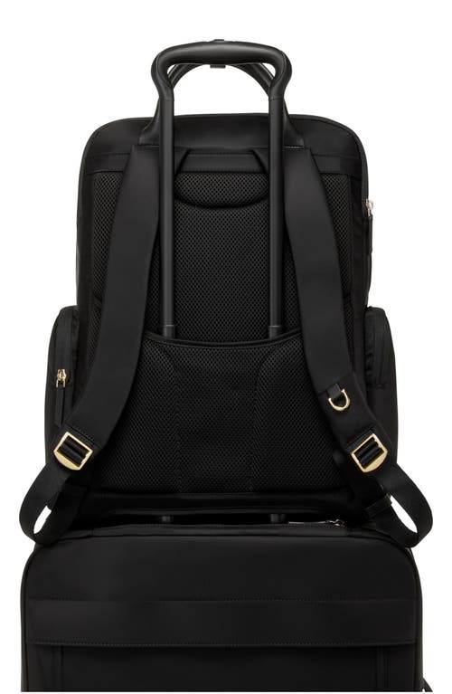 Tumi Atlanta Backpack In Black/gold