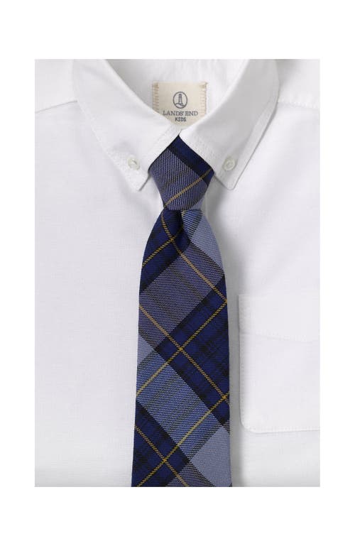 LANDS' END LANDS' END SCHOOL UNIFORM ADULT PLAID TO BE TIED TIE 