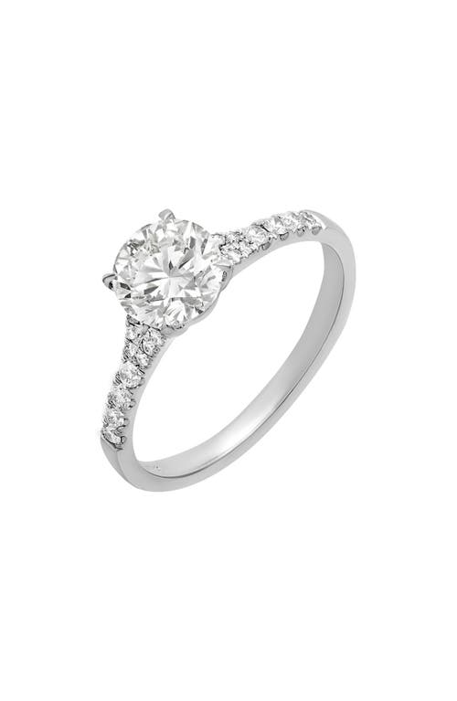 Bony Levy Diamond Engagement Ring Setting in White Gold/Diamond at Nordstrom, Size 6.5