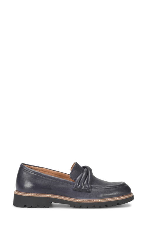 Comfortiva Lilac Lug Sole Loafer In Sky Navy