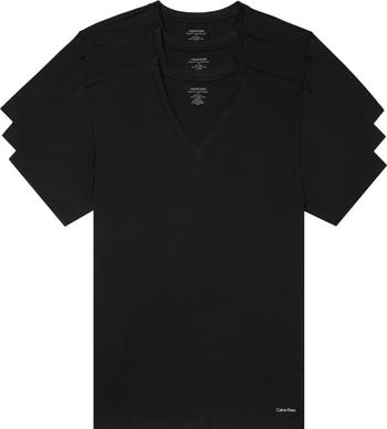 Calvin Klein 3-Pack Cotton V-Neck T-Shirt | Nordstrom