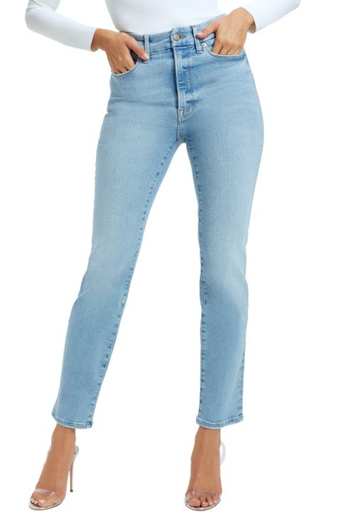 Always Fits Good Classic Straight Leg Jeans (Regular & Plus Size)