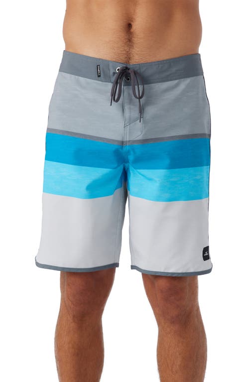 O'Neill Lennox Scallop Stripe Board Shorts at Nordstrom,