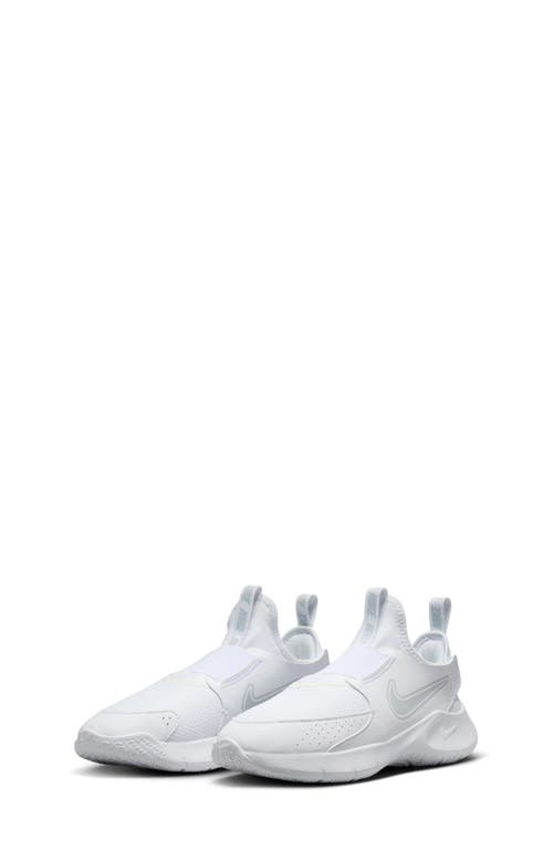 Nike Flex Runner 3 Slip-on Shoe In White