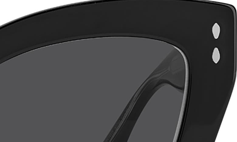 Isabel Marant Acetate & Metal Butterfly Sunglasses In Black