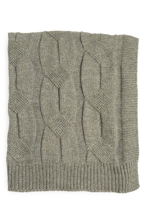 Luxury Sweater Knit Throw