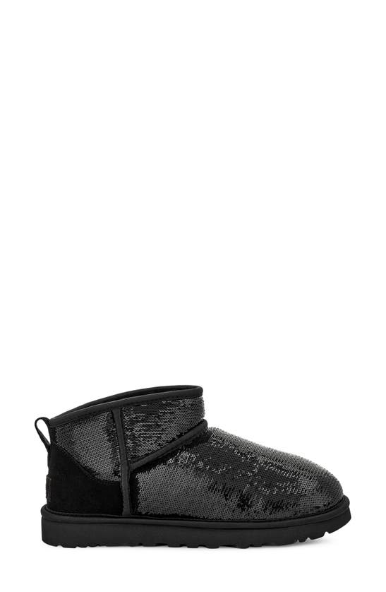 Shop Ugg ® Classic Ultra Mini Mirror Ball Boot In Black