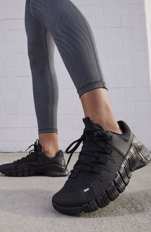 Shop Nike Free Metcon 5 Training Shoe In Black/anthracite