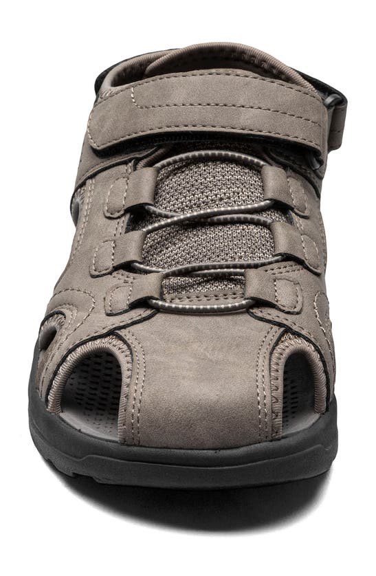 Nunn Bush Huck Sport Sandal In Charcoal