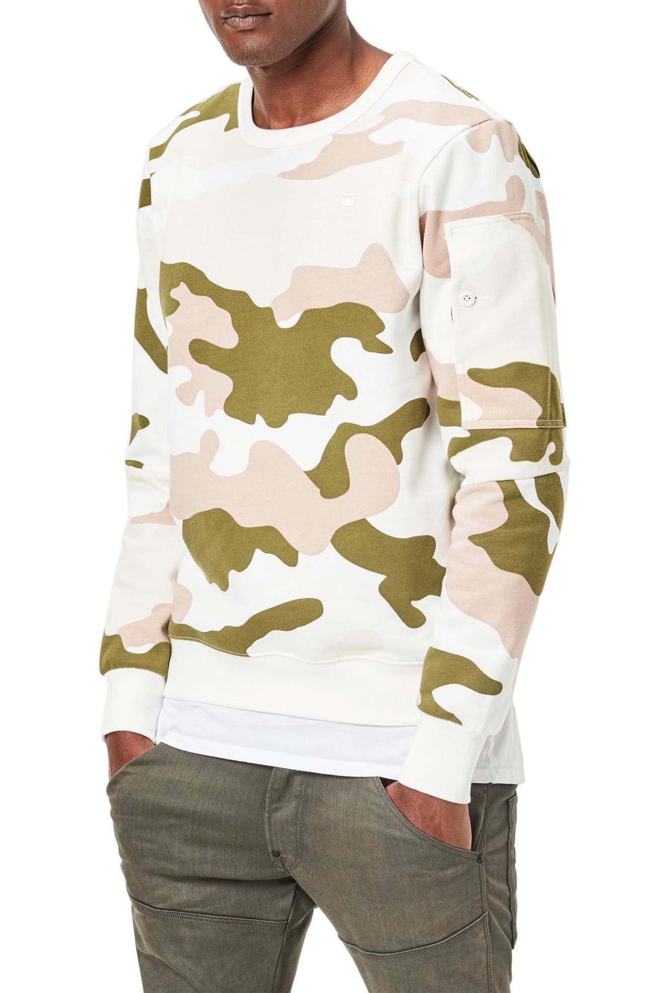 g star camo sweatshirt