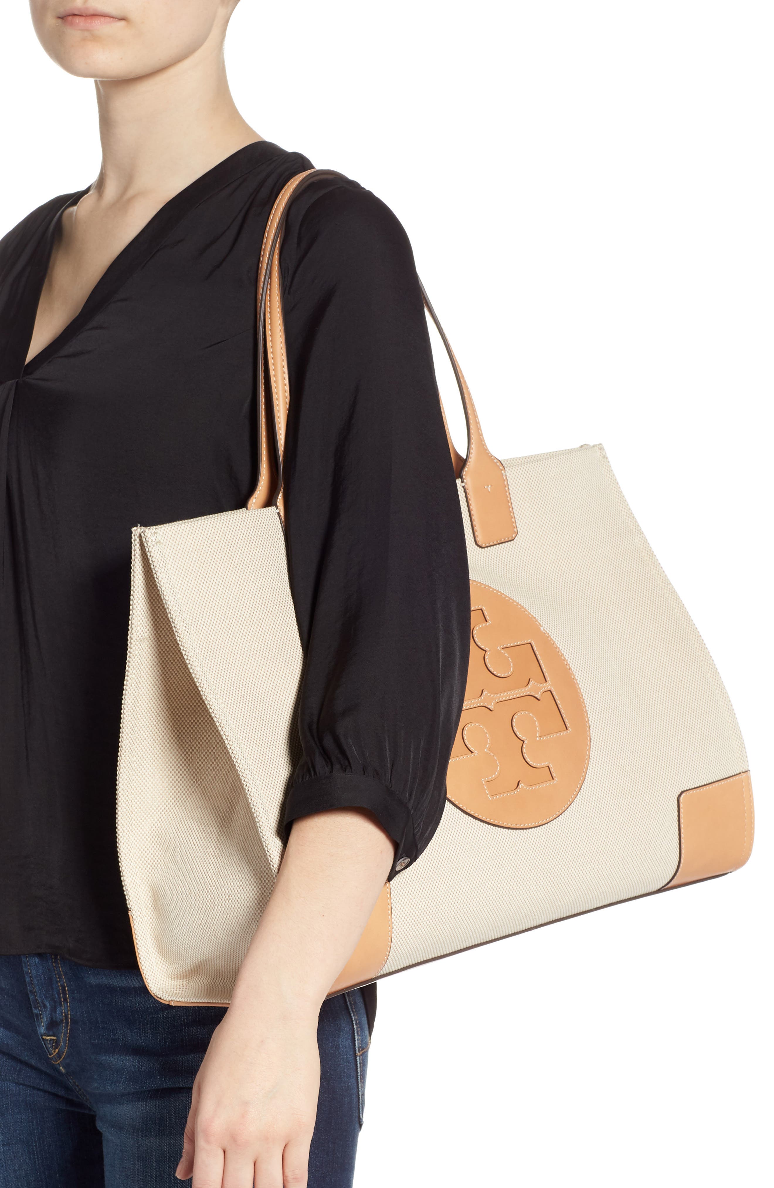 ella canvas tote tory burch