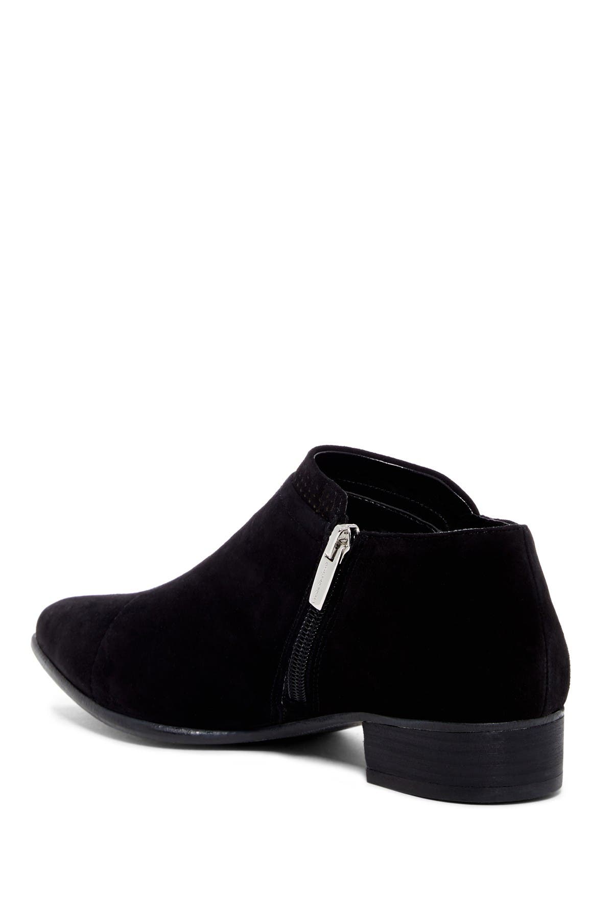 vince camuto jannie suede ankle bootie