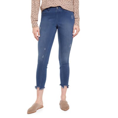 Hue Skimmer Denim Leggings, Blue