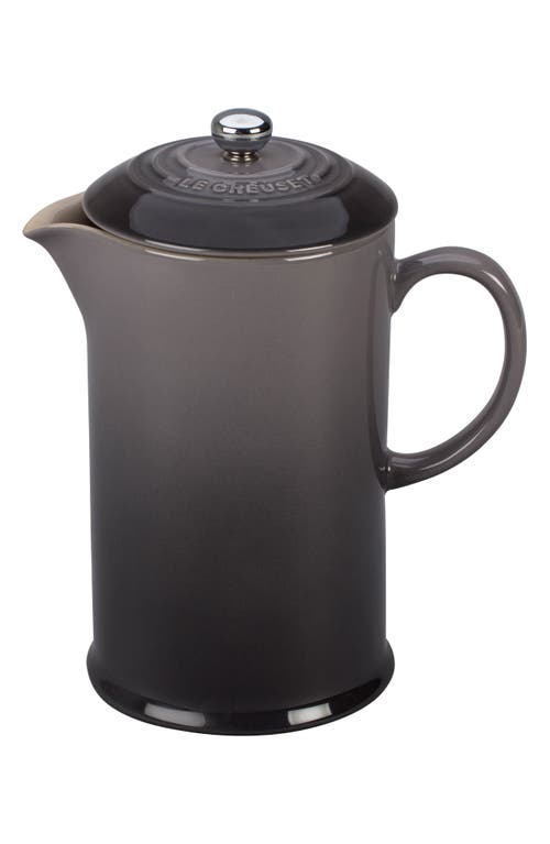 Le Creuset Stoneware French Press in Oyster at Nordstrom