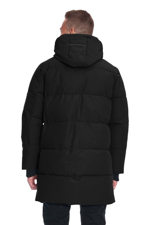 Alpine North Jasper Men's Vegan Down (recycled) Puffer Coat In Black